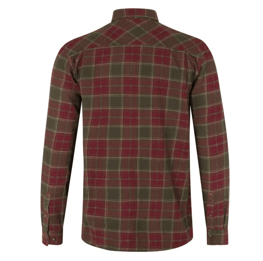 Сорочка Seeland Glen Flannel Shirt Red check Фото 2